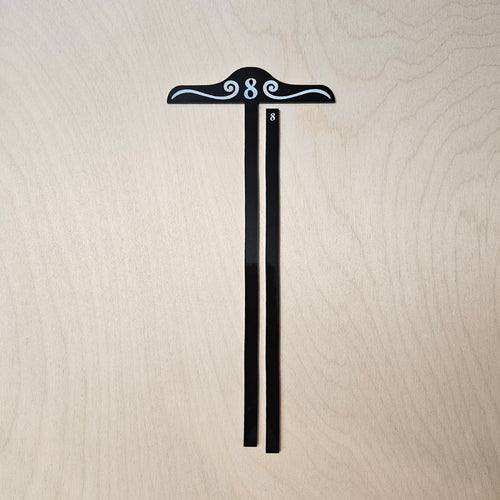 Black Book Binding T-Spacer & Spacer Bar // 3mm - 10mm