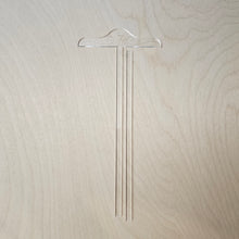Clear Book Binding T-Spacer & Spacer Bar // 3mm - 10mm