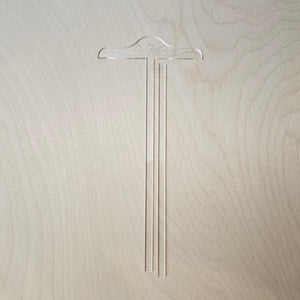 Clear Book Binding T-Spacer & Spacer Bar // 3mm - 10mm