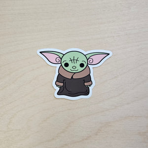 Baby Alien Sticker // Star Wars Fanart