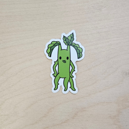 Leafy Friend Sticker // HP Fanart