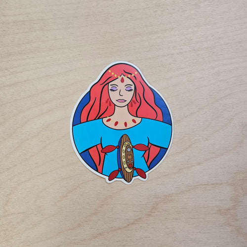 Ocean Love Story Sticker // Ghibli Fanart