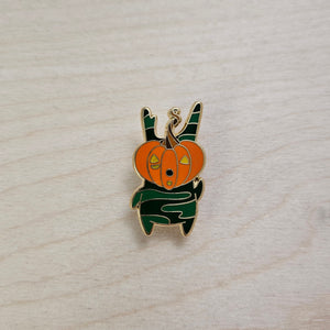 Green Pumpkin Korok Pin *Seconds* // Zelda Fanart