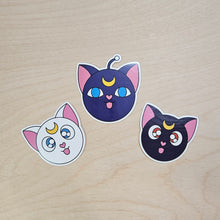 Sailor Cats Stickers // Sailor Moon Fanart