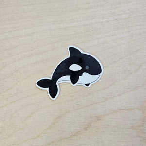 Happy Orca Sticker