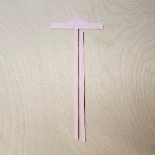Pink Book Binding T-Spacer & Spacer Bar // 3mm - 10mm