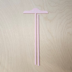 Pink Book Binding T-Spacer & Spacer Bar // 3mm - 10mm