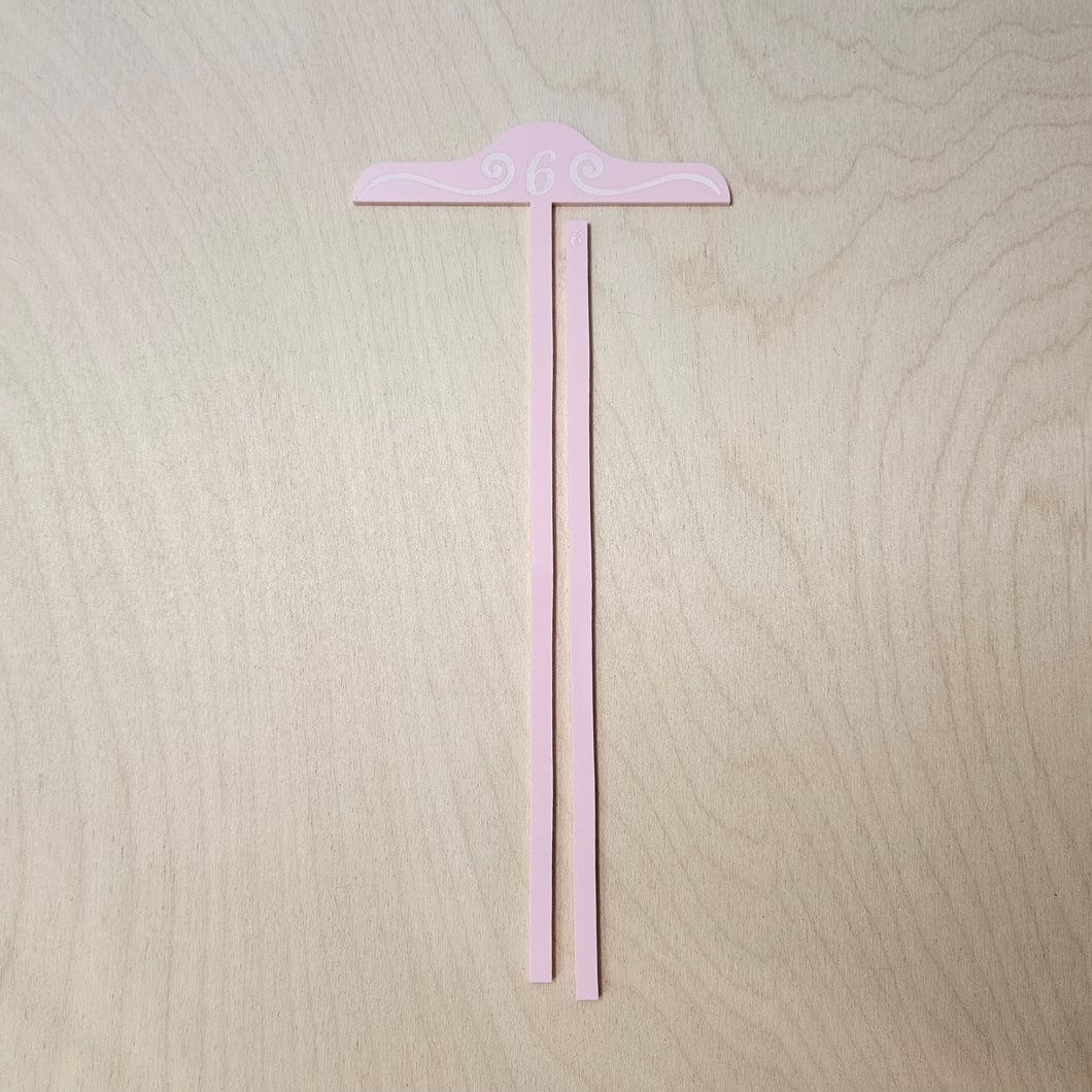 Pink Book Binding T-Spacer & Spacer Bar // 3mm - 10mm