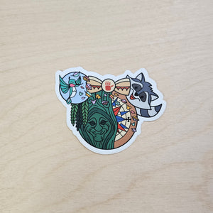 Fantasy Mouse Stickers // Singles & Sets