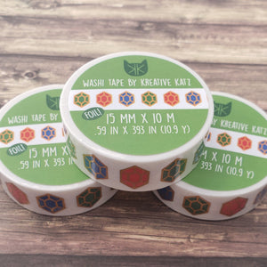 Rupee Foil Washi Tape // Zelda Fanart
